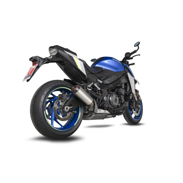Scorpion Exhaust Suzuki GSX-S 1000 2021 - 2023 Brushed Stainless Steel Sleeve Brushed Stainless Steel Sleeve